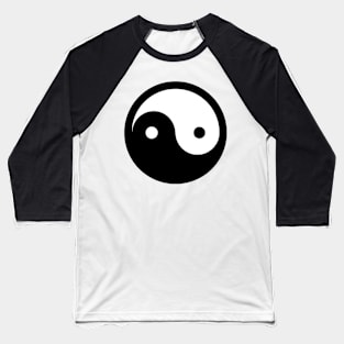 Yin & Yang Logo Baseball T-Shirt